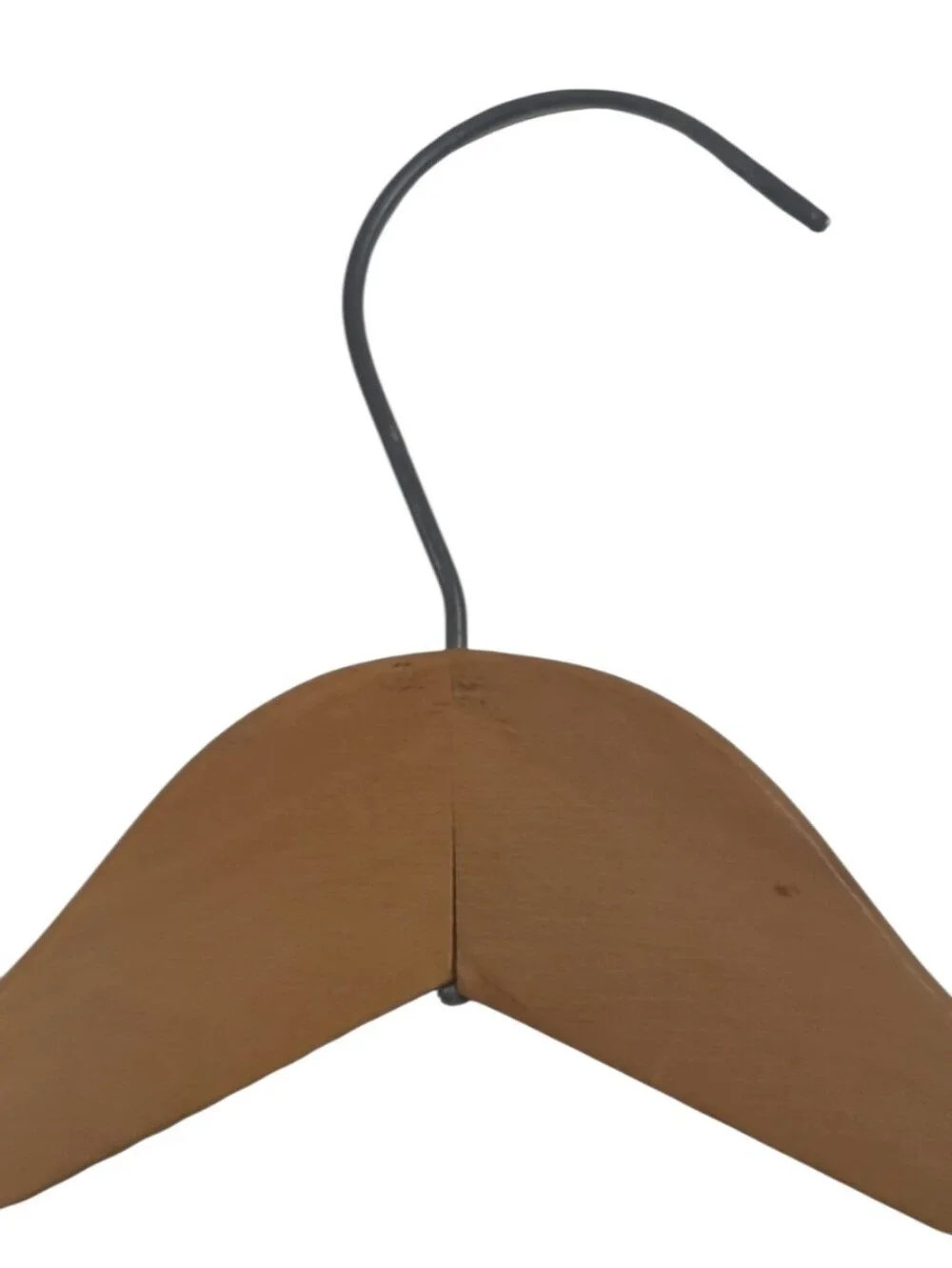 Vintage Wooden Men's Hanger - Natural Brown 